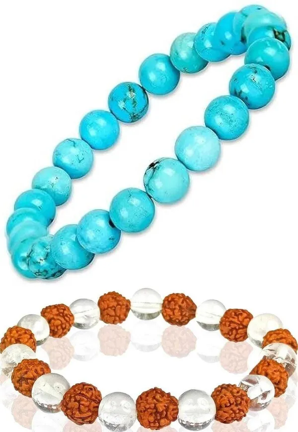 Multiagate_Crystal,_Rudraksha,_Clear_Quartz_Bracelet_Set_(Pack_of_2)