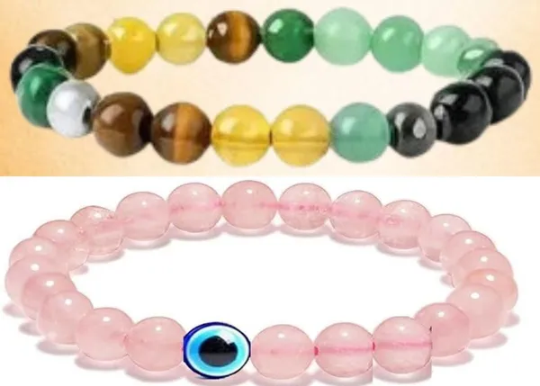 Multiagate_Pyrite,_Green_Aventurine,_Crystal,_Tiger's_Eye,_Citrine,_Clear_Quartz_Bracelet_Set_(Pack_of_2)