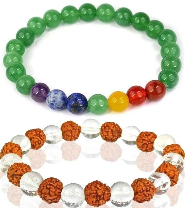Multiagate_Lapiz_Lazuli,_Green_Aventurine,_Amethyst,_Rudraksha,_Lava,_7_Chakra,_Clear_Quartz,_Green_Jade_Bracelet_Set_(Pack_of_2)