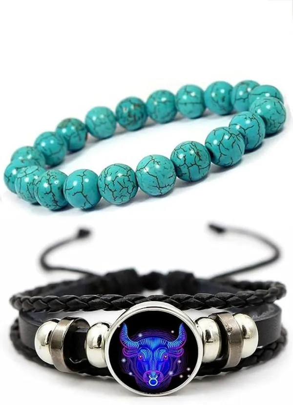 Multiagate_Stone,_Crystal,_Turquoise,_Leather_Bracelet_Set_(Pack_of_2)