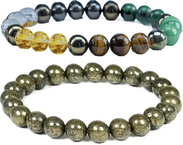 Multiagate_Pyrite,_Stone,_Crystal_Bracelet_Set_(Pack_of_2)