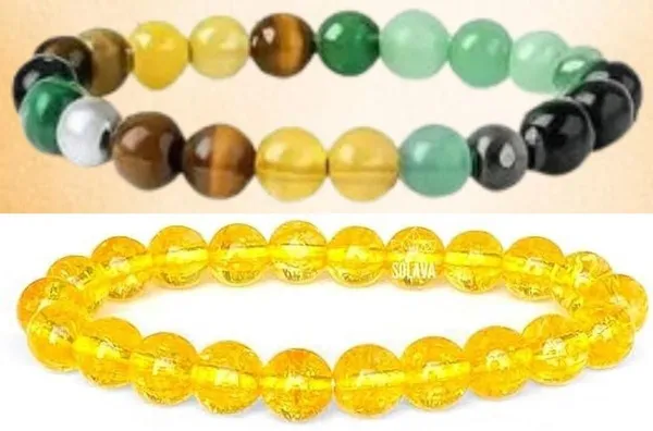 Multiagate_Pyrite,_Stone,_Green_Aventurine,_Crystal,_Tiger's_Eye,_Citrine,_Clear_Quartz_Bracelet_Set_(Pack_of_2)