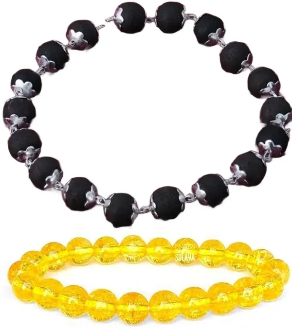 Multiagate_Wood,_Stone,_Crystal,_Citrine_Bracelet_Set_(Pack_of_2)