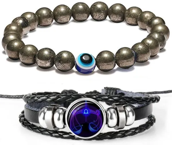 Multiagate_Pyrite,_Stone,_Crystal,_Evil_Eye,_Leather_Bracelet_Set_(Pack_of_2)
