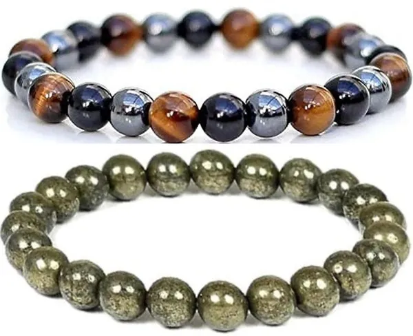 Multiagate_Pyrite,_Crystal,_Glass_Bracelet_Set_(Pack_of_2)