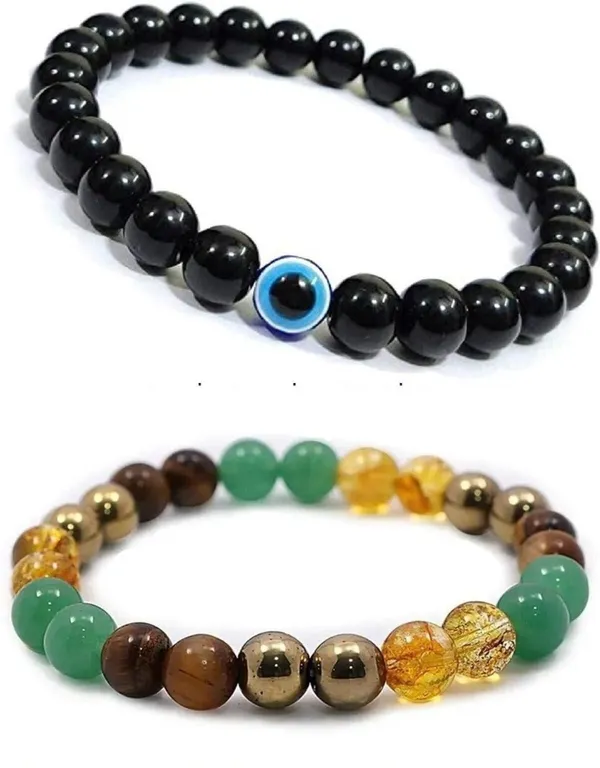 Multiagate_Pyrite,_Green_Aventurine,_Golden_Pyrite,_Tiger's_Eye,_Citrine,_Evil_Eye_Bracelet_Set_(Pack_of_2)