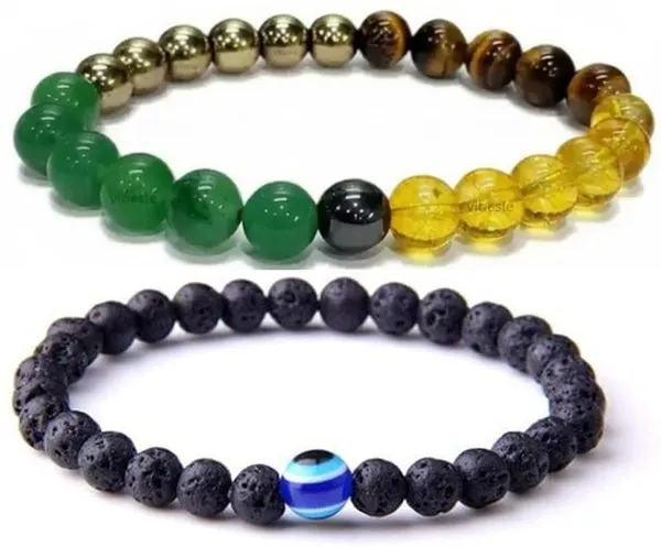 Multiagate_Stone,_Green_Aventurine,_Golden_Pyrite,_Crystal,_Tiger's_Eye,_Citrine,_Lava,_Black_Obsidian_Bracelet_Set_(Pack_of_2)