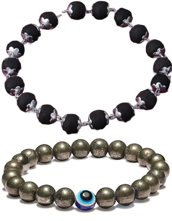 Multiagate_Wood,_Stone_Bracelet_Set_(Pack_of_2)