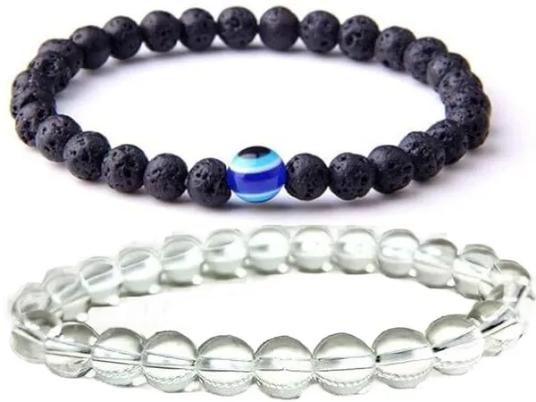 Multiagate_Stone,_Crystal,_Lava,_Clear_Quartz,_Black_Obsidian_Bracelet_Set_(Pack_of_2)