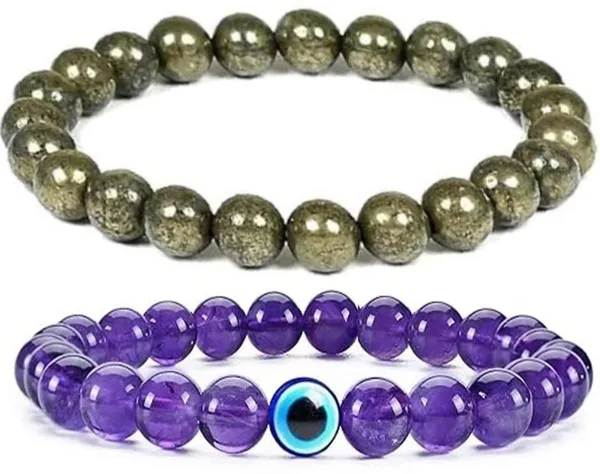 Multiagate_Pyrite,_Crystal_Bracelet_Set_(Pack_of_2)