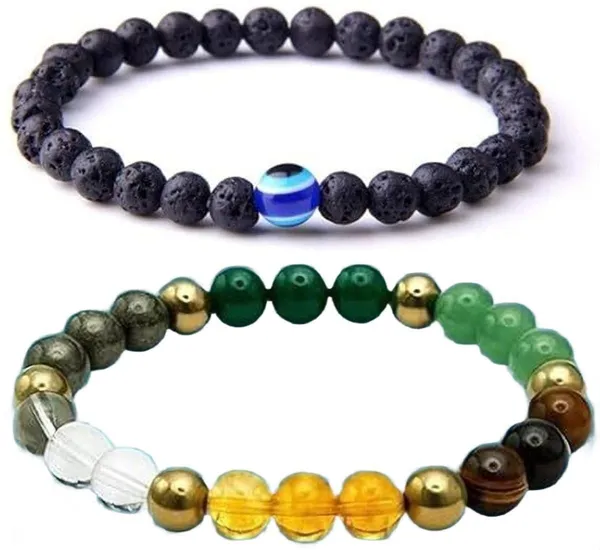 Multiagate_Stone,_Crystal,_Lava,_Black_Obsidian_Bracelet_Set_(Pack_of_2)