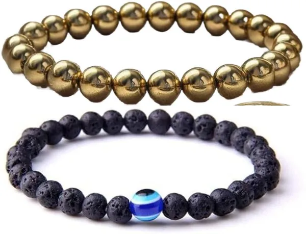 Multiagate_Pyrite,_Stone,_Crystal,_Lava,_Black_Obsidian_Bracelet_Set_(Pack_of_2)