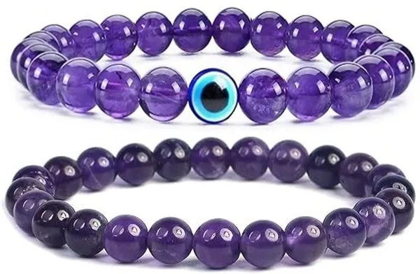 Multiagate_Amethyst,_Crystal_Bracelet_Set_(Pack_of_2)