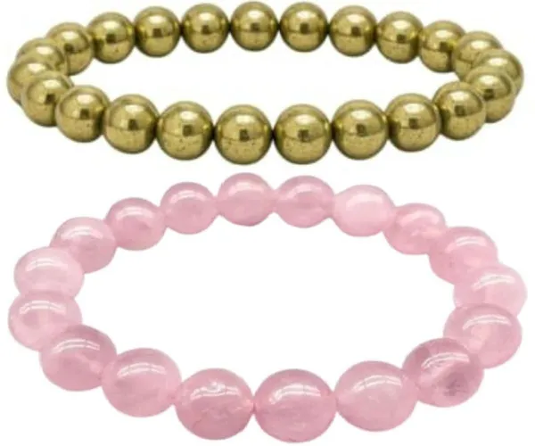 Multiagate_Stone,_Rose_Quartz,_Golden_Pyrite_Bracelet_Set_(Pack_of_2)