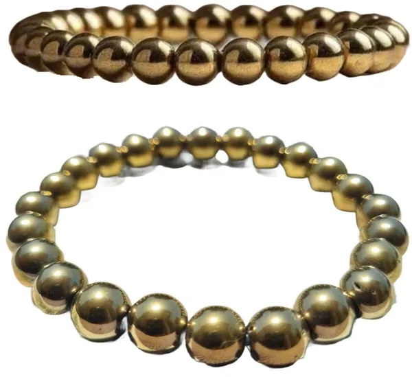 Multiagate_Crystal,_Golden_Pyrite_Bracelet_Set_(Pack_of_2)