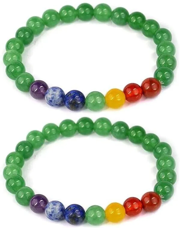 Multiagate_Lapiz_Lazuli,_Green_Aventurine,_Amethyst,_Lava,_7_Chakra,_Clear_Quartz,_Green_Jade_Bracelet_Set_(Pack_of_2)