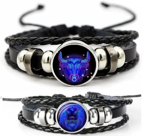 Multiagate_Leather_Bracelet_Set_(Pack_of_2)