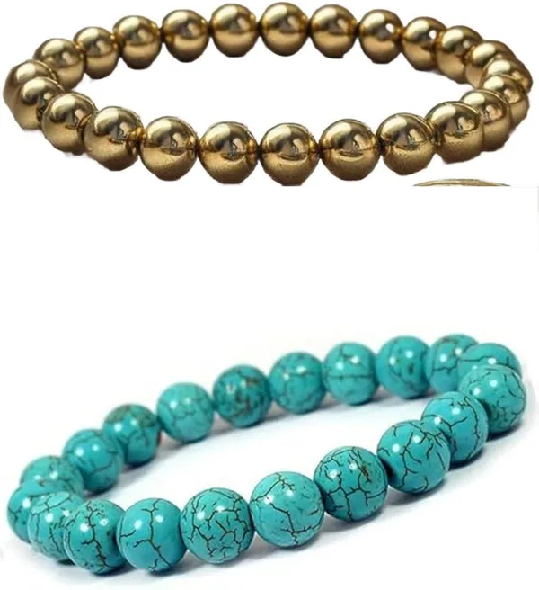 Multiagate_Pyrite,_Stone,_Crystal,_Turquoise_Bracelet_Set_(Pack_of_2)