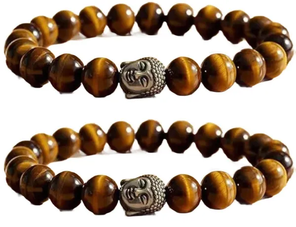 Multiagate_Tiger's_Eye_Bracelet_Set_(Pack_of_2)