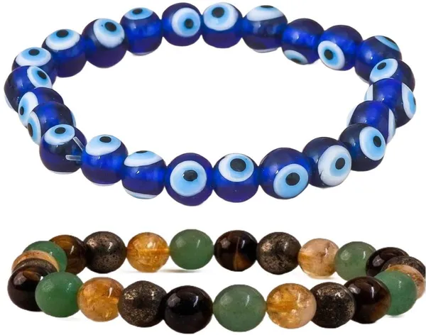 Multiagate_Stone,_Evil_Eye_Bracelet_Set_(Pack_of_2)