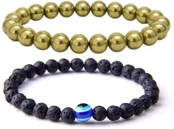 Multiagate_Stone,_Golden_Pyrite,_Crystal,_Lava,_Black_Obsidian_Bracelet_Set_(Pack_of_2)