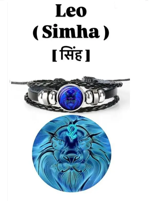 Multiagate_Crystal,_Glass,_Leather_Bracelet_Set_(Pack_of_2)