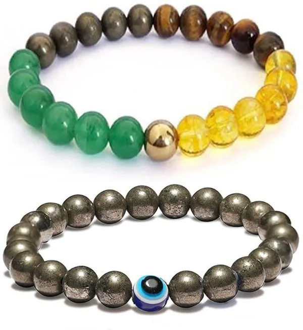 Multiagate_Pyrite,_Stone,_Crystal,_Evil_Eye_Bracelet_Set_(Pack_of_2)