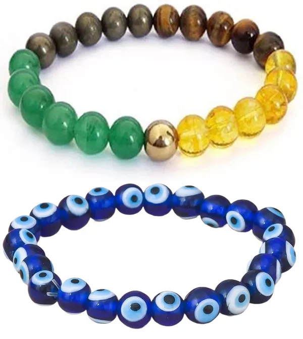 Multiagate_Crystal,_Evil_Eye_Bracelet_Set_(Pack_of_2)