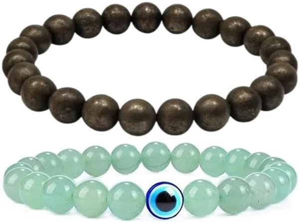 Multiagate_Pyrite,_Crystal_Bracelet_Set_(Pack_of_2)
