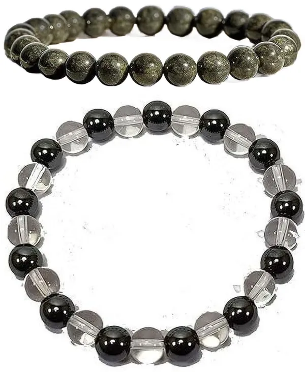 Multiagate_Pyrite,_Crystal_Bracelet_Set_(Pack_of_2)