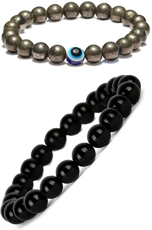 Multiagate_Pyrite,_Stone_Bracelet_Set_(Pack_of_2)