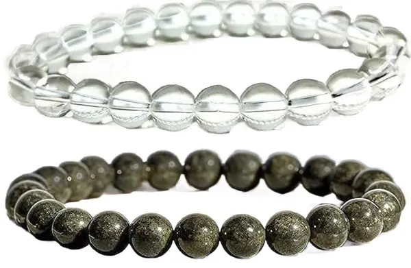 Multiagate_Pyrite,_Stone,_Crystal,_Clear_Quartz_Bracelet_Set_(Pack_of_2)
