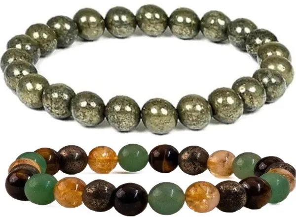 Multiagate_Pyrite,_Stone,_Crystal_Bracelet_Set_(Pack_of_2)