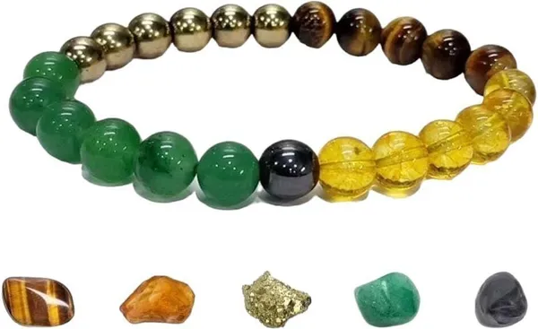 Multiagate_Stone,_Amethyst_Bracelet_Set_(Pack_of_2)
