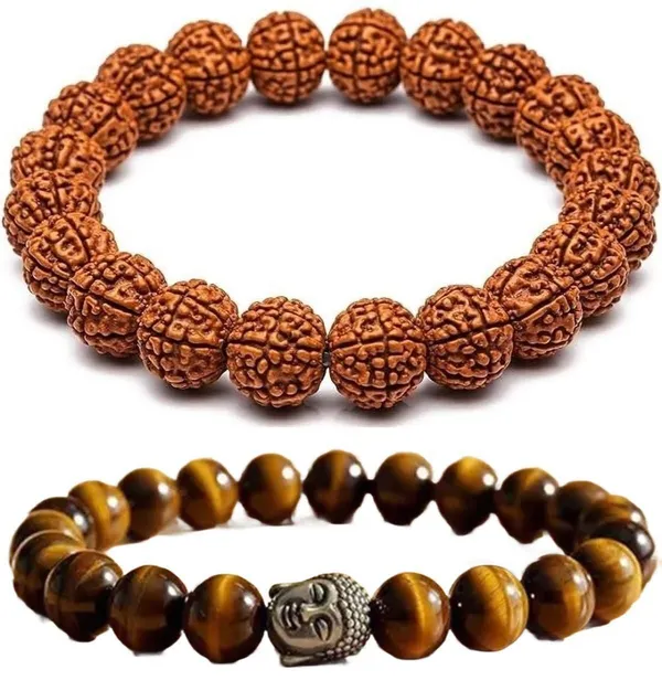 Multiagate_Stone,_Tiger's_Eye_Bracelet_Set_(Pack_of_2)