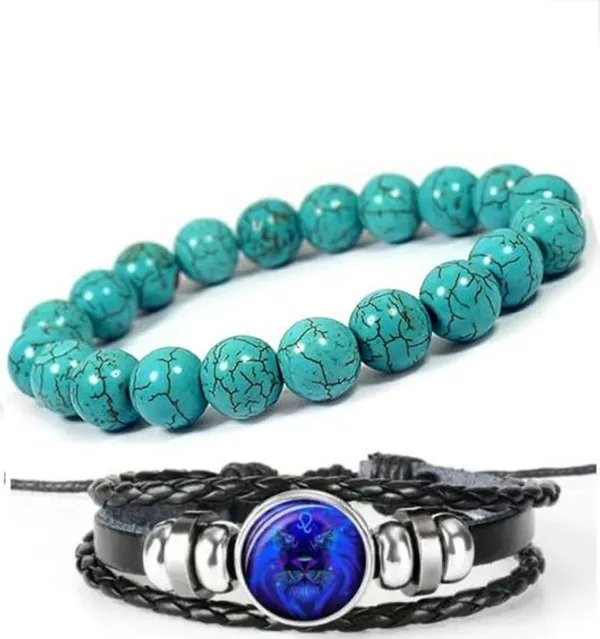 Multiagate_Stone,_Crystal,_Turquoise,_Leather_Bracelet_Set_(Pack_of_2)