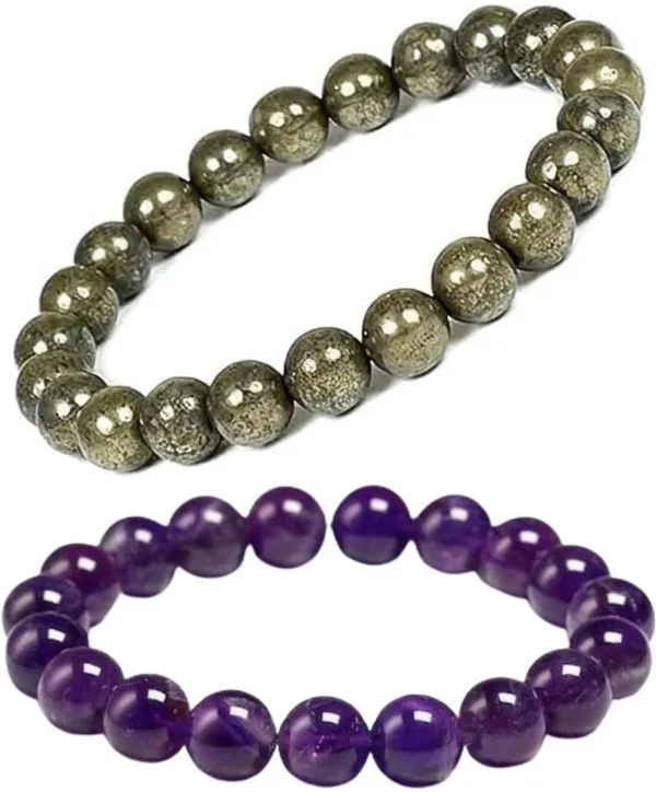 Multiagate_Amethyst,_Crystal_Bracelet_Set_(Pack_of_2)
