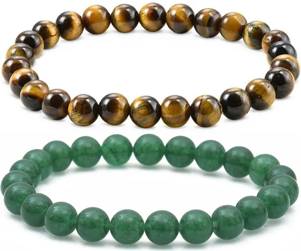 Multiagate_Green_Aventurine,_Crystal_Bracelet_Set_(Pack_of_2)