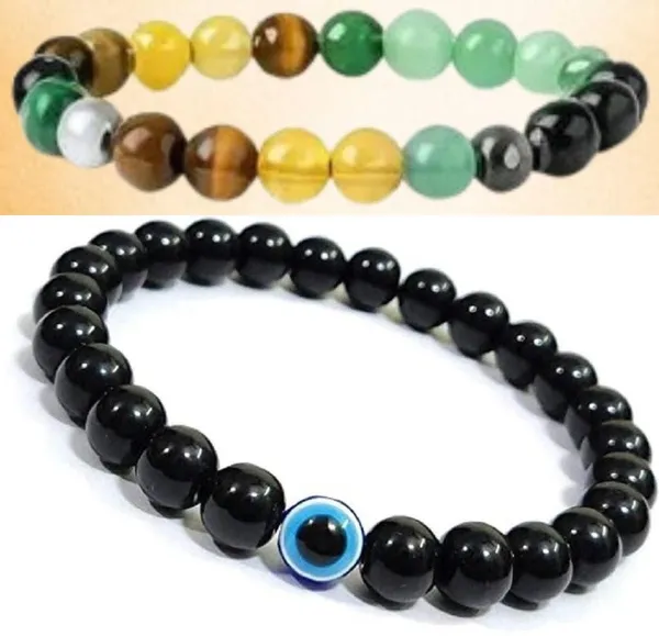 Multiagate_Pyrite,_Green_Aventurine,_Tiger's_Eye,_Citrine,_Clear_Quartz,_Evil_Eye_Bracelet_Set_(Pack_of_2)