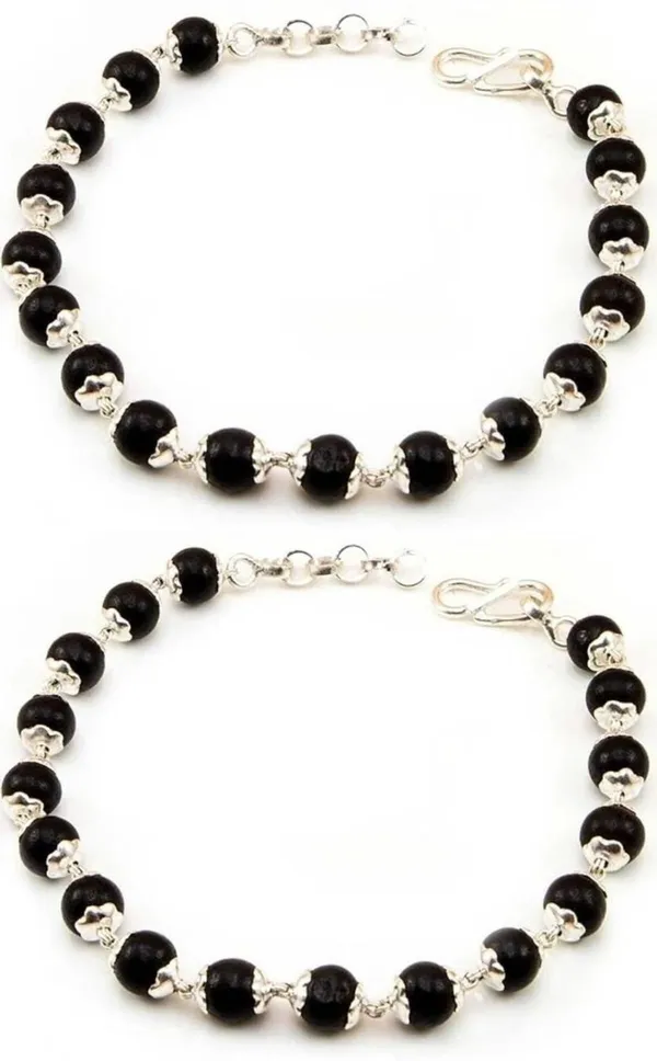 Multiagate_Wood,_Alloy_Bracelet_Set_(Pack_of_2)