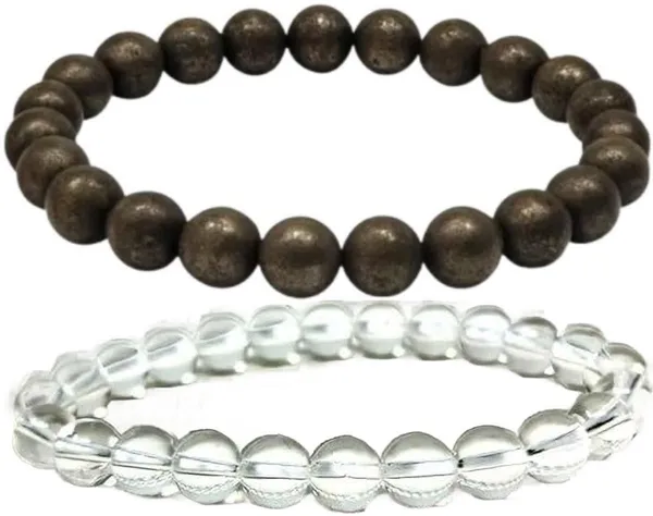 Multiagate_Pyrite,_Stone,_Crystal,_Clear_Quartz_Bracelet_Set_(Pack_of_2)