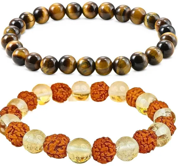 Multiagate_Crystal,_Rudraksha,_Clear_Quartz_Bracelet_Set_(Pack_of_2)