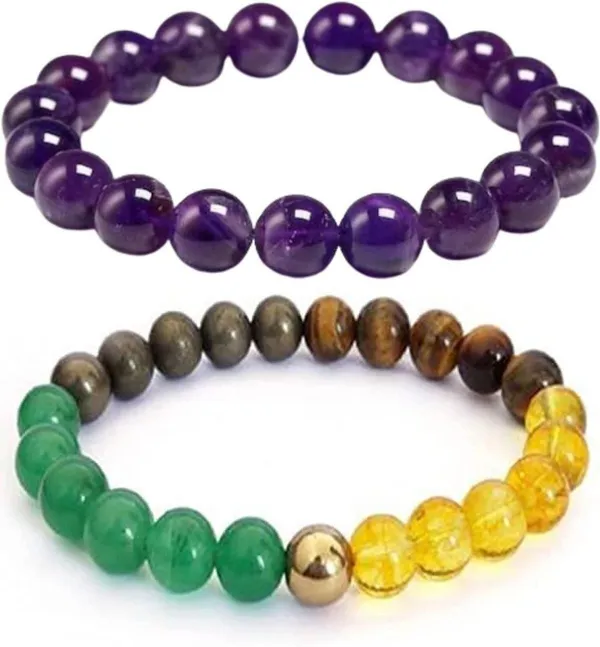 Multiagate_Amethyst,_Crystal_Bracelet_Set_(Pack_of_2)