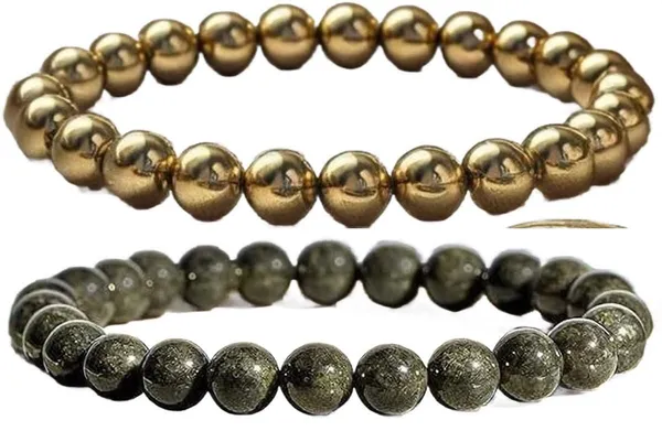 Multiagate_Pyrite_Bracelet_Set_(Pack_of_2)