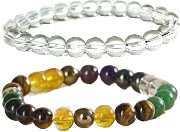 Multiagate_Pyrite,_Stone,_Hematite,_Green_Aventurine,_Amethyst,_Crystal,_Tiger's_Eye,_Citrine,_Clear_Quartz_Bracelet_Set_(Pack_of_2)