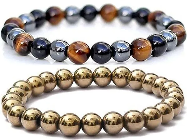 Multiagate_Crystal,_Golden_Pyrite,_Glass_Bracelet_Set_(Pack_of_2)