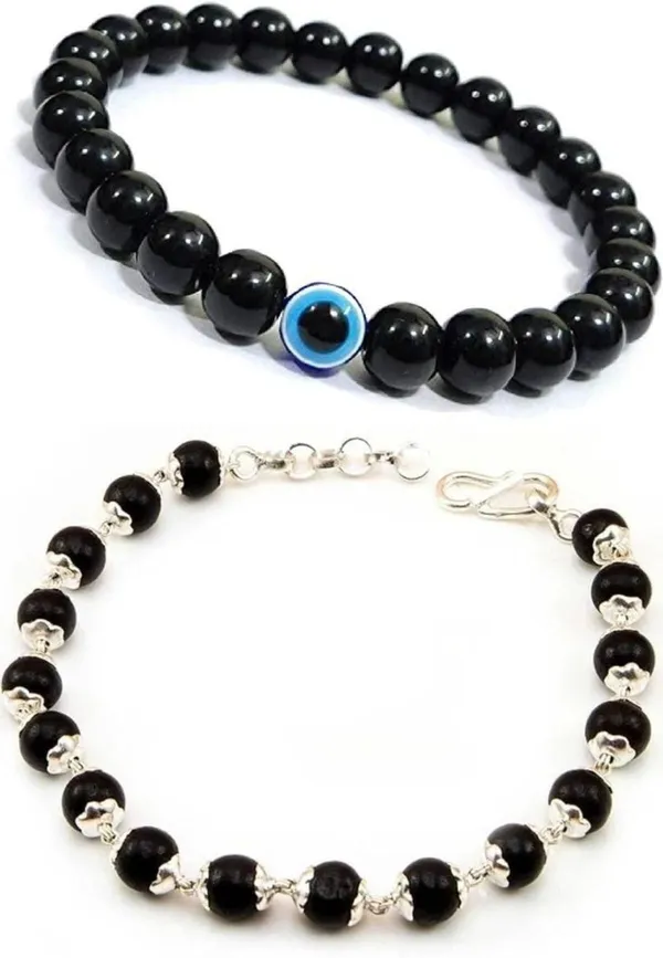 Multiagate_Wood,_Evil_Eye,_Alloy_Bracelet_Set_(Pack_of_2)