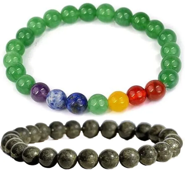 Multiagate_Lapiz_Lazuli,_Pyrite,_Green_Aventurine,_Amethyst,_Lava,_7_Chakra,_Clear_Quartz,_Green_Jade_Bracelet_Set_(Pack_of_2)