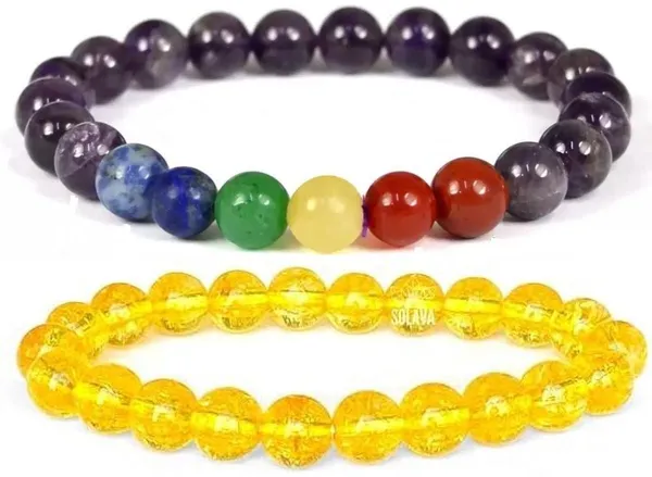 Multiagate_Lapiz_Lazuli,_Stone,_Green_Aventurine,_Amethyst,_Crystal,_Citrine,_7_Chakra,_Red,_Black_Obsidian_Bracelet_Set_(Pack_of_2)