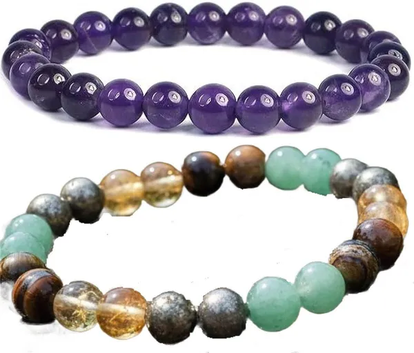 Multiagate_Amethyst,_Crystal_Bracelet_Set_(Pack_of_2)